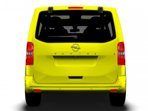Opel Zafira Life Electric Medium 2024 Modèle 3D