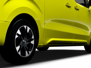 Opel Zafira Life Electric Medium 2024 Modèle 3D