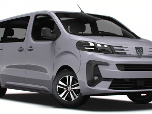 Peugeot e Traveller L2 2024 3Dモデル