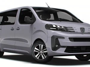 प्यूज़ो ई ट्रैवलर L2 2024 3D मॉडल