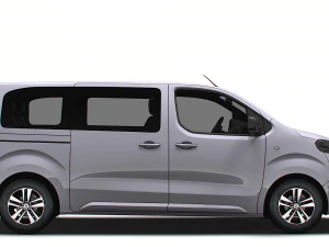 Peugeot e Traveller L2 2024 3D Model