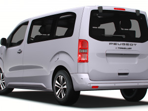 Peugeot e Traveller L2 2024 3Dモデル