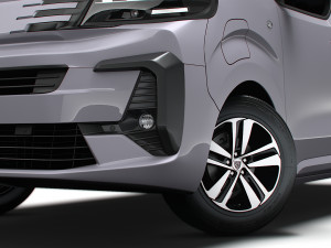 Peugeot e Traveller L2 2024 3Dモデル