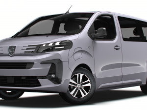 Peugeot e Traveller L2 2024 3Dモデル