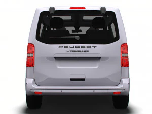 Peugeot e Traveller L2 2024 3D Model