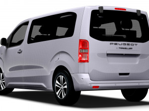 Peugeot e Traveller L2 2024 3Dモデル