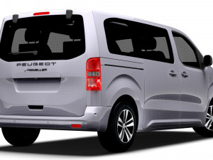 Peugeot e Traveller L2 2024 3Dモデル