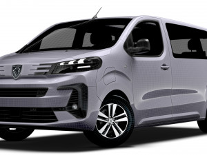 Peugeot e Traveller L2 2024 3Dモデル