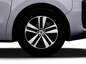 Peugeot e Traveller L2 2024 3D Model