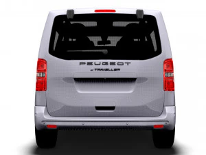 Peugeot e Traveller L2 2024 3D Model