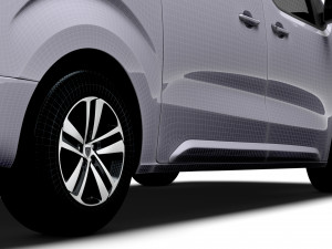 Peugeot e Traveller L2 2024 3Dモデル
