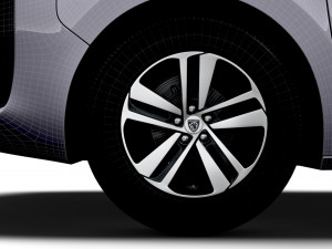 Peugeot e Traveller L2 2024 3Dモデル