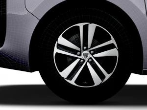 Peugeot e Traveller L2 2024 3D Model
