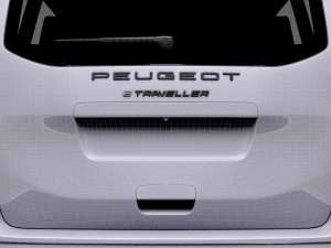 Peugeot e Traveller L2 2024 3D Model