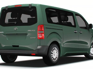 Toyota ProACE Verso El&eacute;trico 2024 Modelo 3D