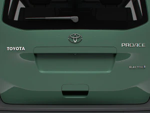 Toyota ProACE Verso El&eacute;trico 2024 Modelo 3D