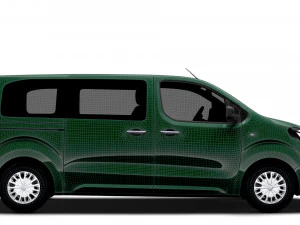 Toyota ProACE Verso El&eacute;trico 2024 Modelo 3D