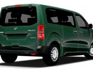 Toyota ProACE Verso El&eacute;trico 2024 Modelo 3D
