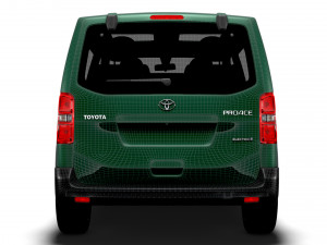 Toyota ProACE Verso Electric 2024 3Dモデル