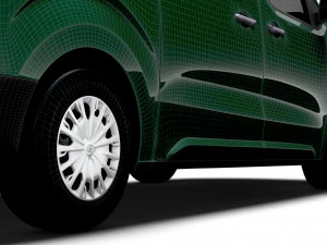 Toyota ProACE Verso El&eacute;trico 2024 Modelo 3D
