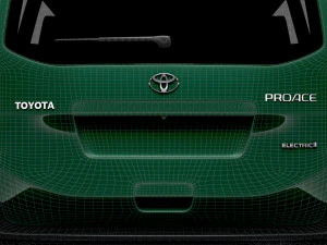 Toyota ProACE Verso El&eacute;trico 2024 Modelo 3D