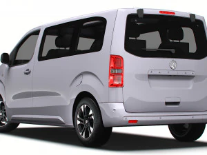 Vauxhall Zafira Life Electric Medium 2024 3D Model