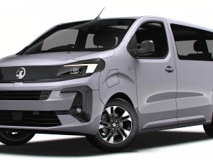 Vauxhall Zafira Life Electric Medium 2024 3D Model