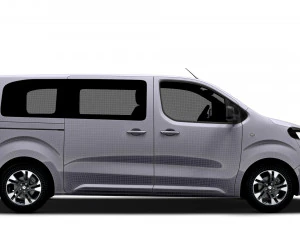 Vauxhall Zafira Life Electric Medium 2024 3D Model
