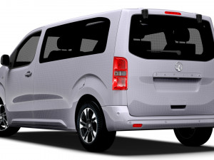 Vauxhall Zafira Life Electric Medium 2024 Modelo 3D