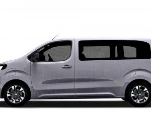 Vauxhall Zafira Life Electric Medium 2024 3D Model