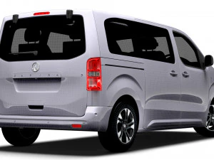 Vauxhall Zafira Life Electric Medium 2024 3D Model