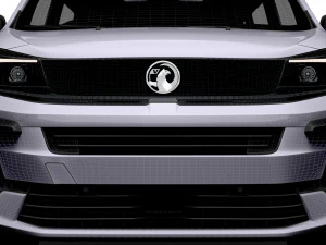 Vauxhall Zafira Life Electric Medium 2024 3D Model