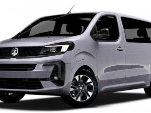 Vauxhall Zafira Life Electric Medium 2024 3D Model