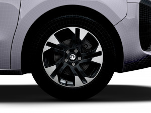 Vauxhall Zafira Life Electric Medium 2024 Modelo 3D