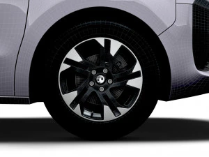 Vauxhall Zafira Life Electric Medium 2024 3D Model