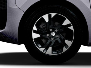 Vauxhall Zafira Life Electric Medium 2024 3D Model
