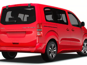 Citroen e SpaceTourer XS 2024 3D Model