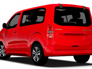 Citroen e SpaceTourer XS 2024 Modello 3D