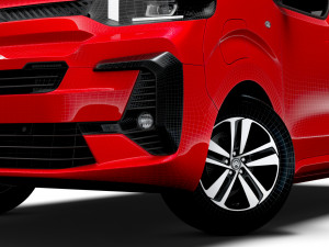 Citroen e SpaceTourer XS 2024 Modello 3D