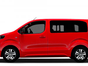 Citroen e SpaceTourer XS 2024 3D Model