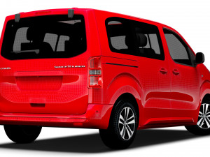 Citroen e SpaceTourer XS 2024 Modello 3D