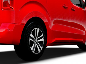 Citroen e SpaceTourer XS 2024 Modello 3D