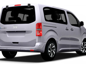 Fiat E Ulysse L1 2024 3D Model