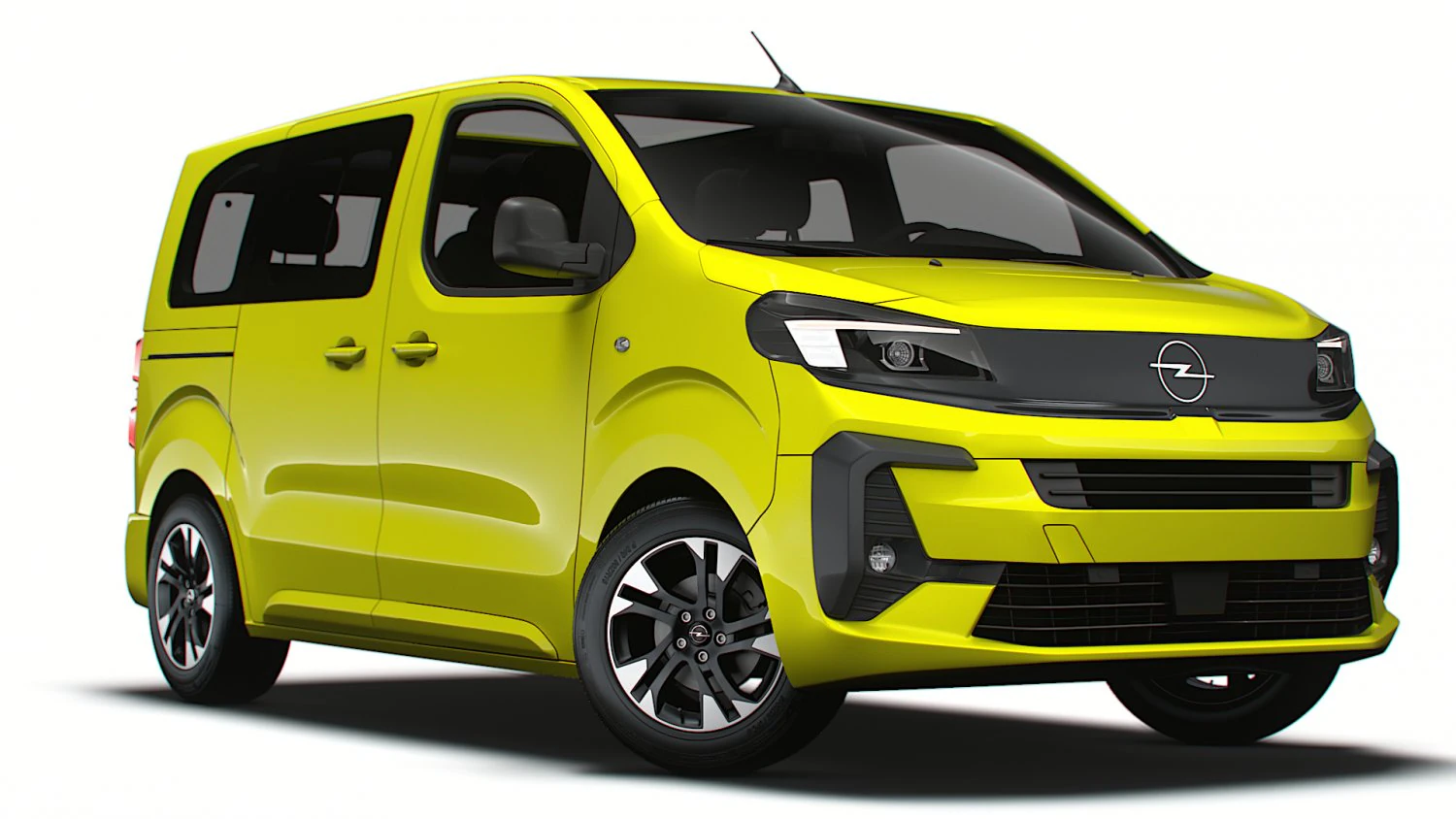 Opel Zafira Life Electric Small 2024 3D Model .c4d .max .obj .3ds .fbx .stl .blend 