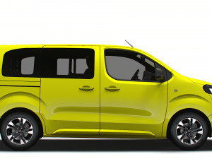 Opel Zafira Life Electric Small 2024 Modèle 3D