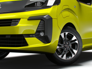 Opel Zafira Life Electric Small 2024 Modèle 3D