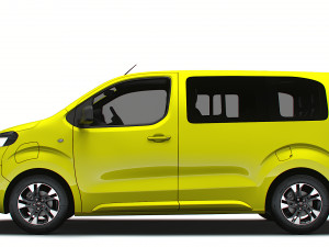 Opel Zafira Life Electric Small 2024 Modèle 3D