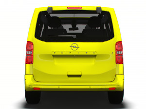 Opel Zafira Life Electric Small 2024 Modèle 3D