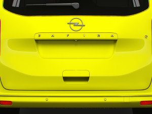 Opel Zafira Life Electric Small 2024 Modèle 3D