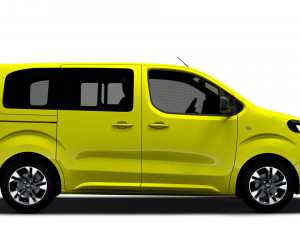Opel Zafira Life Electric Small 2024 Modèle 3D